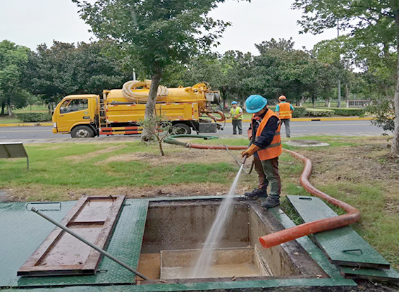 王五镇化油池清理